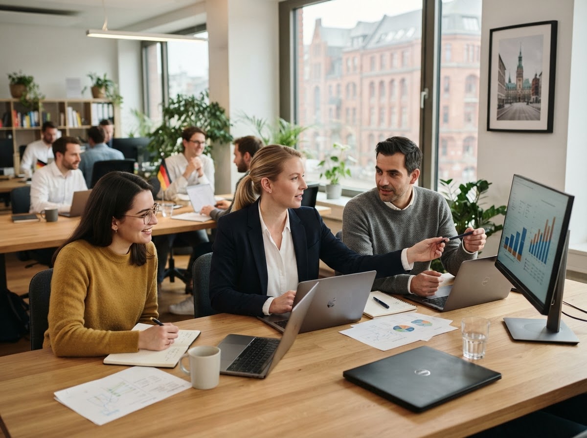 Profit Treasure Hub Team bei der Entwicklung von Prognosemodellen für Kapitalallokation